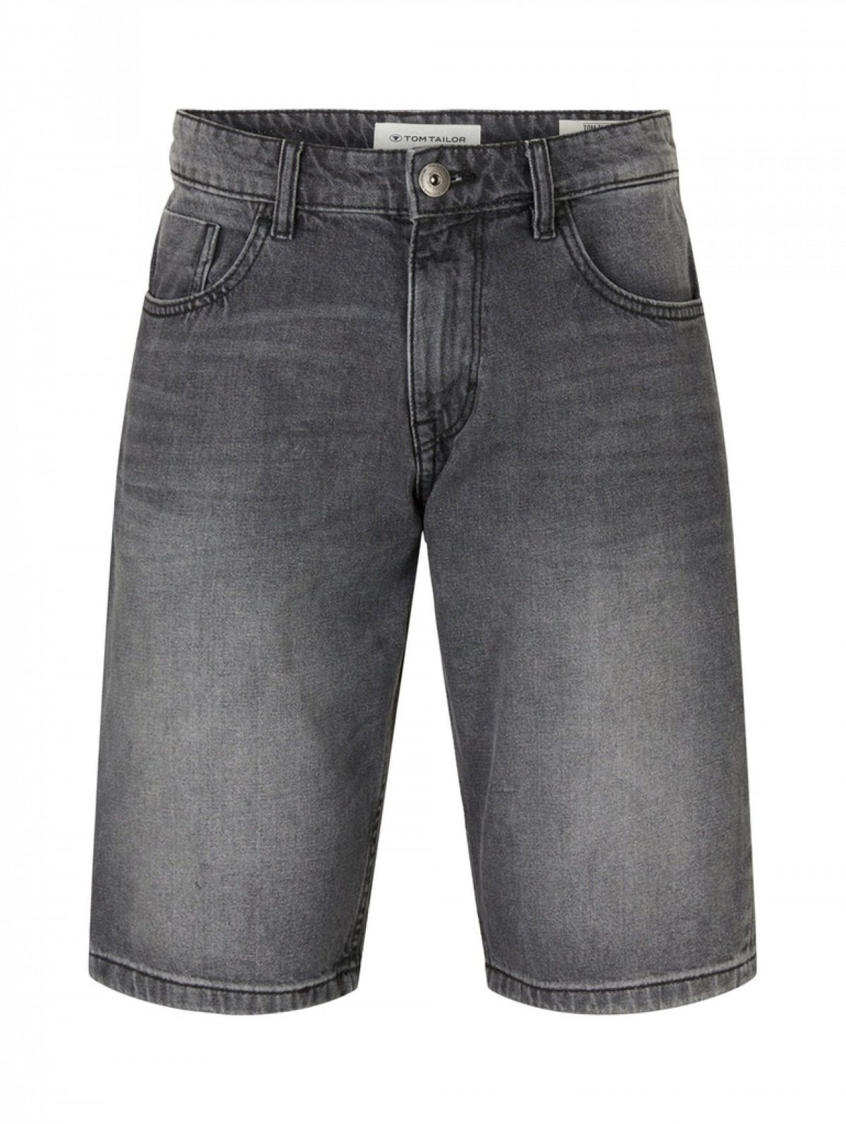 Джинсовые шорты Tom Tailor Josh shorts 30 Серый, фото №1