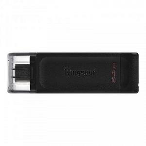 USB флеш-накопитель Kingston 64GB DataTraveler 70 USB 3.2 / Type-C DT70/64GB - Фото 1