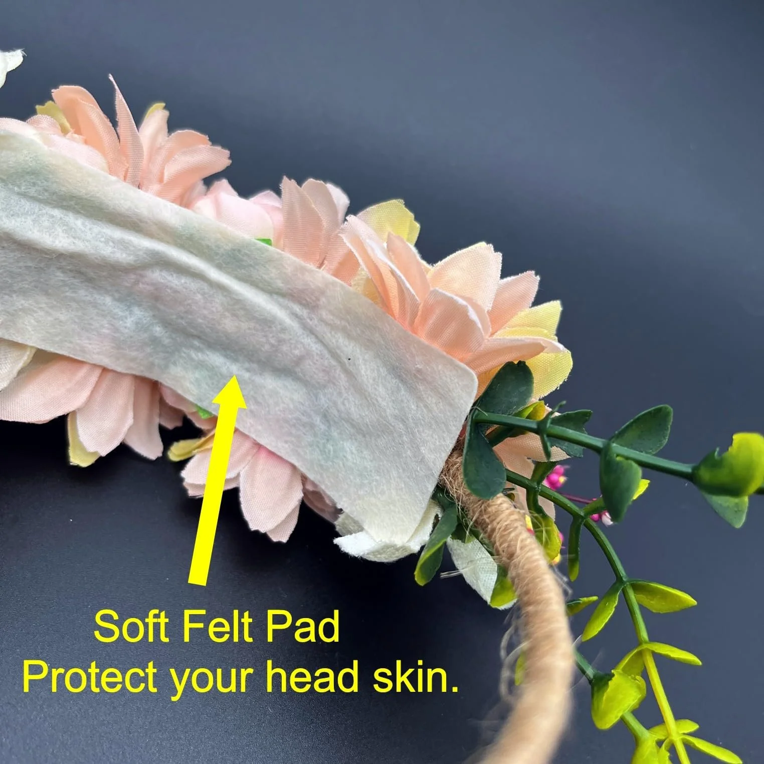 Обруч для волос Цветок JZK, фото №6