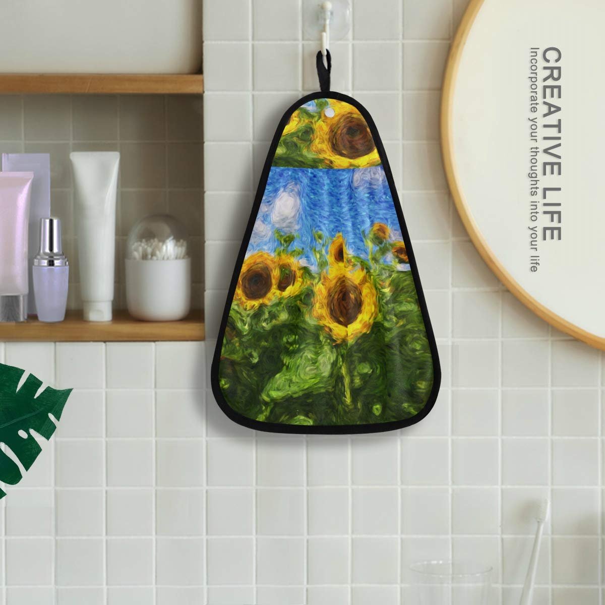 Підвісний рушник Summer Sunflower Quick Dry 42x31 см, фото №4