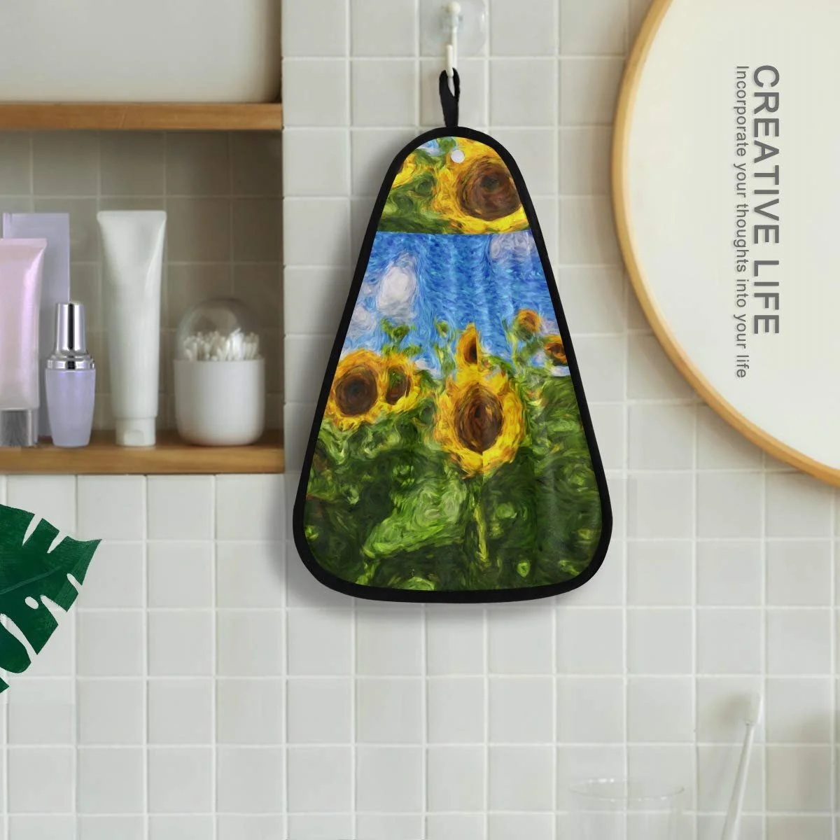 Подвесное полотенце Summer Sunflower Quick Dry 42x31 см, фото №4