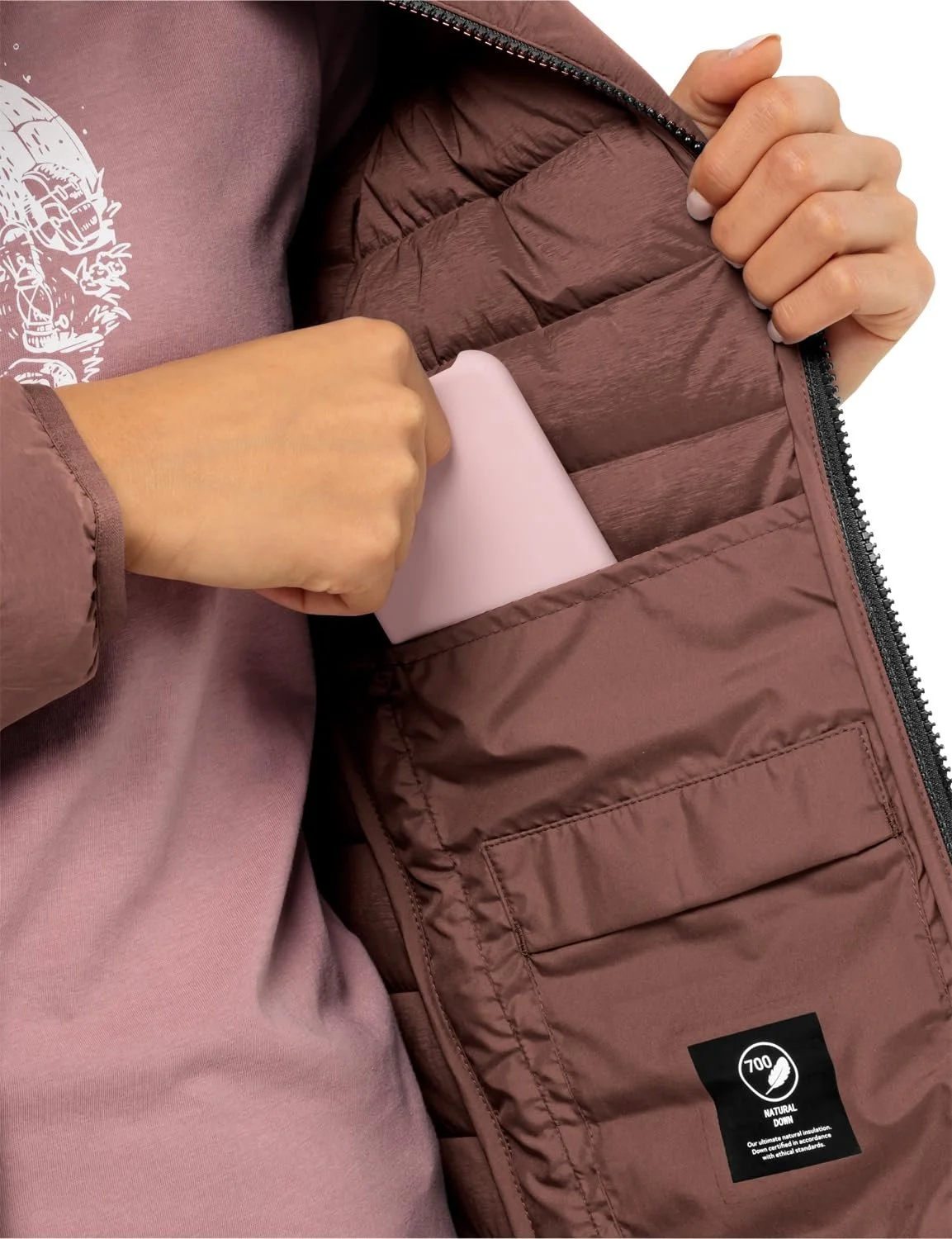 Пальто Jack Wolfskin Arcaden W Пухове, фото №5 Пальто Jack Wolfskin Arcaden W Пухове, фото №5