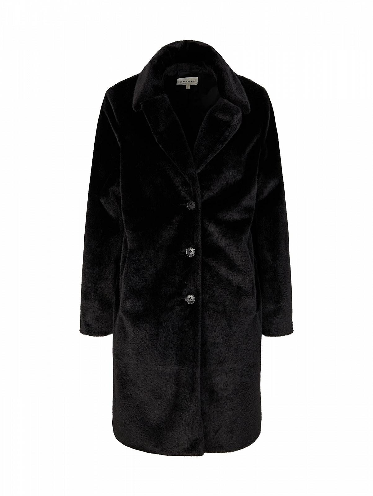 Пальто TOM TAILOR зі штучного хутра, фото №7