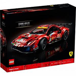 Конструктор LEGO Technic Ferrari 488 GTE AF Corse 51 1677 деталей 42125 - Фото 1