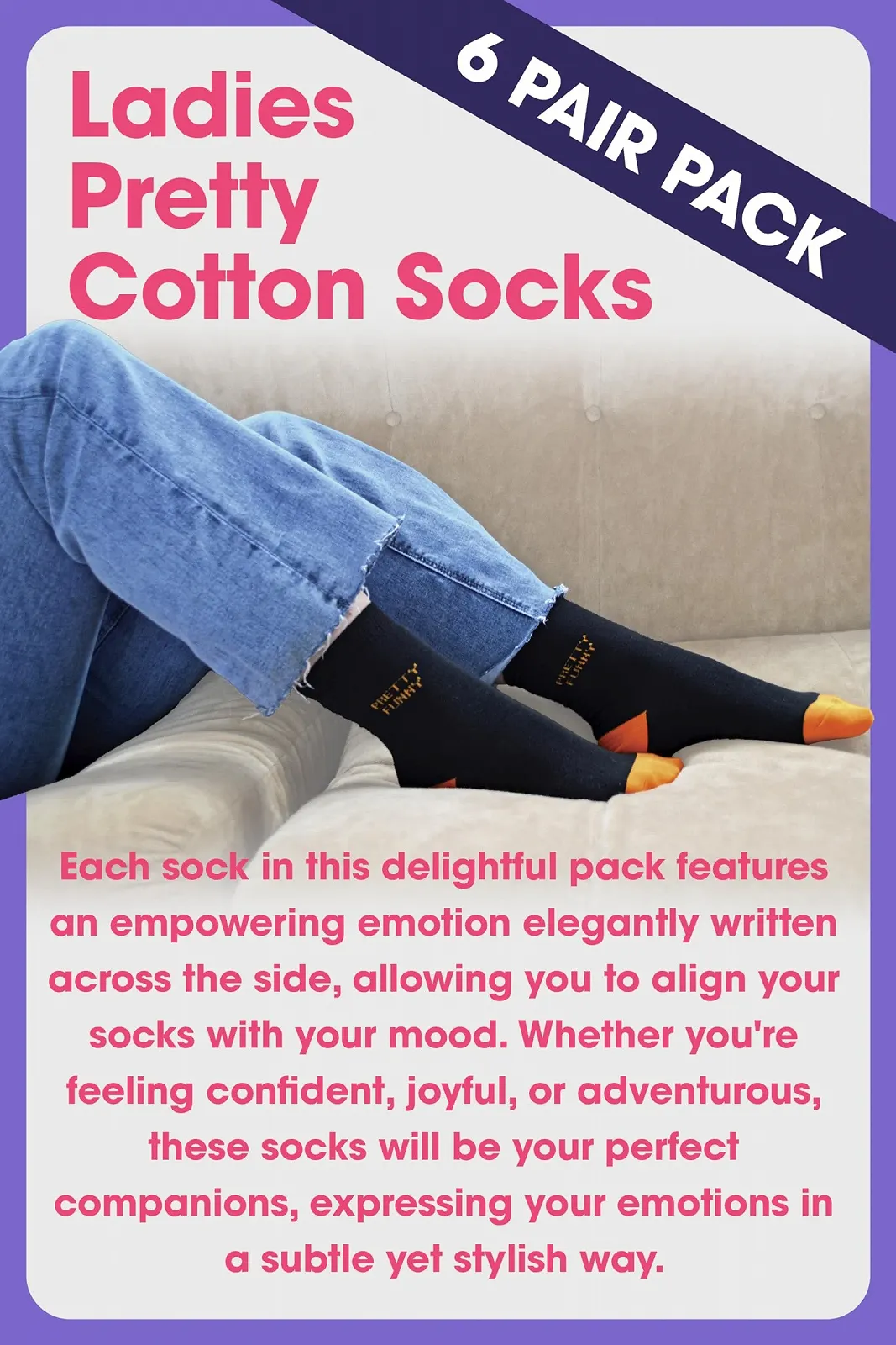 Шкарпетки Sock Snob Бавовна, 6 пар, фото №6