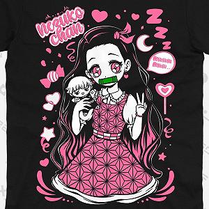 Футболка Аниме Клинок рассекающий демонов Demon Slayer TH119 XL synthetic.ua - Фото 1