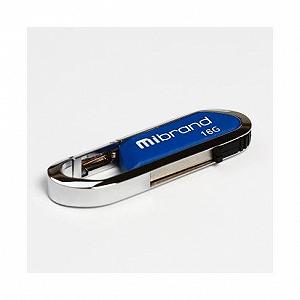 USB флеш-накопичувач Mibrand 16GB Aligator Blue 2.0 MI2.0/AL16U7U - Фото 1