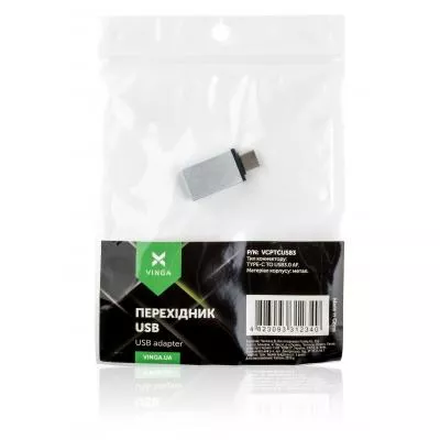Переходник Type-C to USB3.0 AF Vinga VCPTCUSB3, фото №4