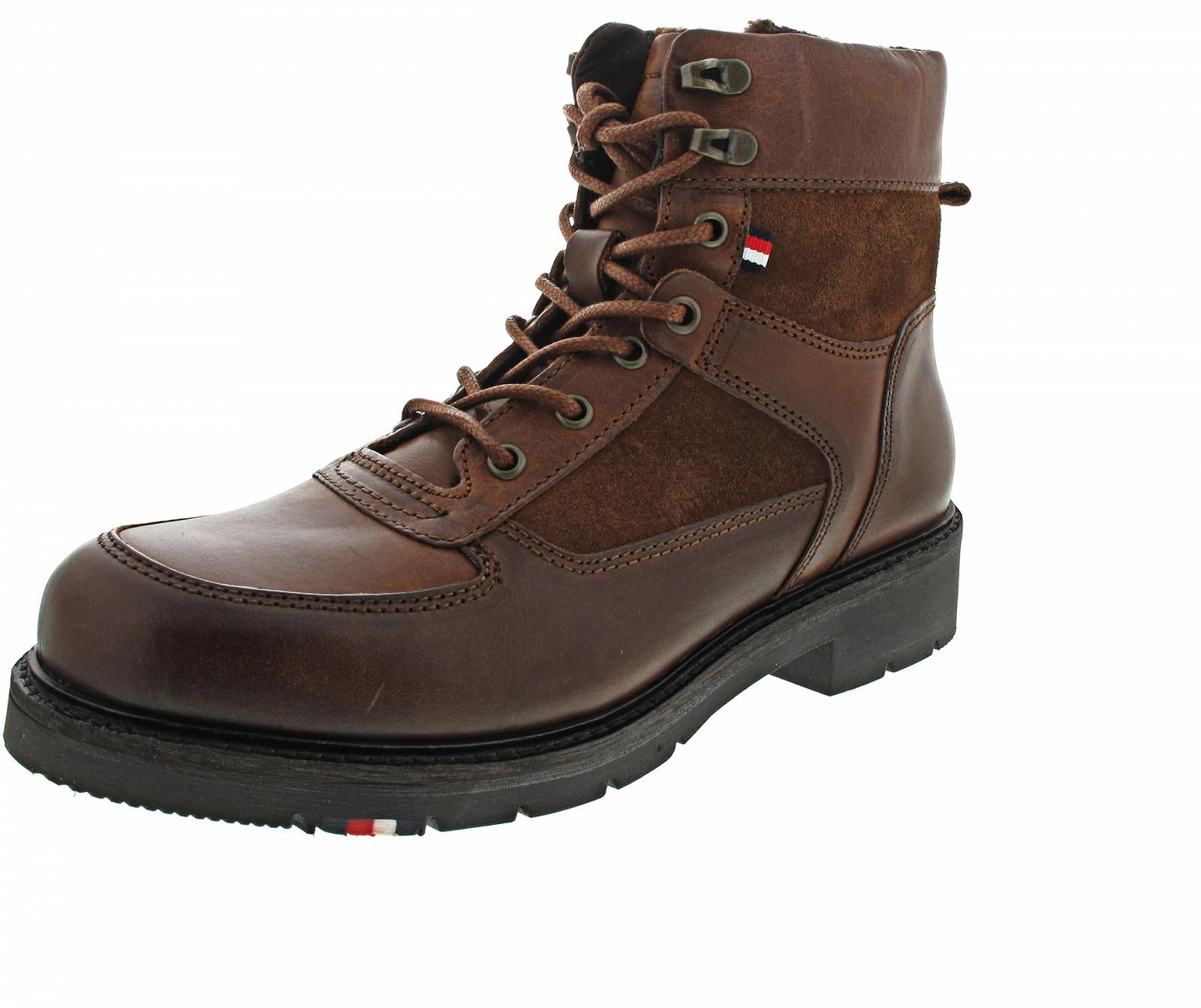 Черевики Tommy Hilfiger Warm Mix Lace Boot Коричневий (45), фото №5
