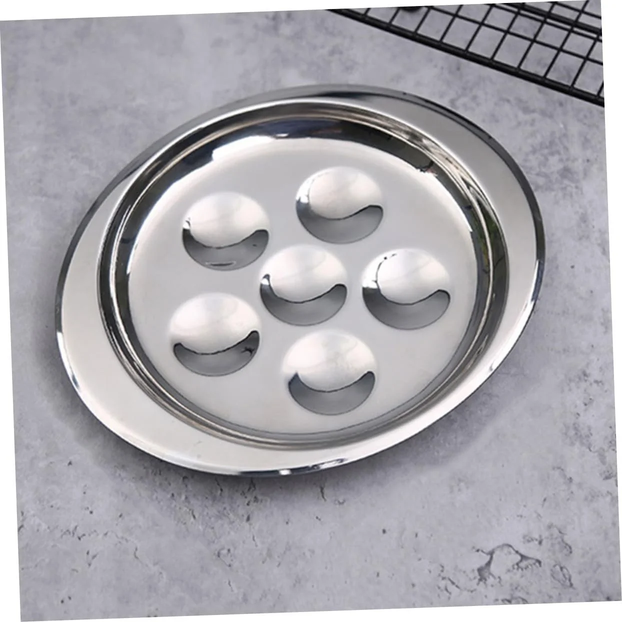 Форма для запікання равликів та яєць на 6 комірок набір 2 шт, фото №4