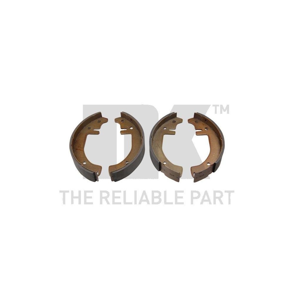 Комплект гальмівних колодок NK 2739234 для RENAULT задня вісь передня вісь, фото №1