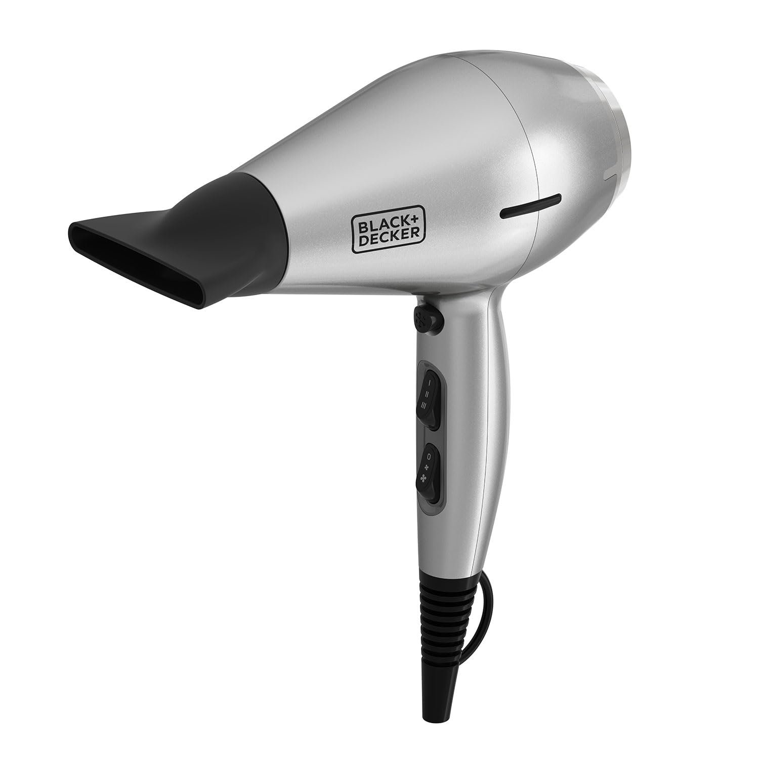 Фен BLACK+DECKER, BXHDA2400E, ионный, 2400 Вт, 2 скорости, 3 режима температуры, с холодным воздухом, со съемным фильтром, фото №3