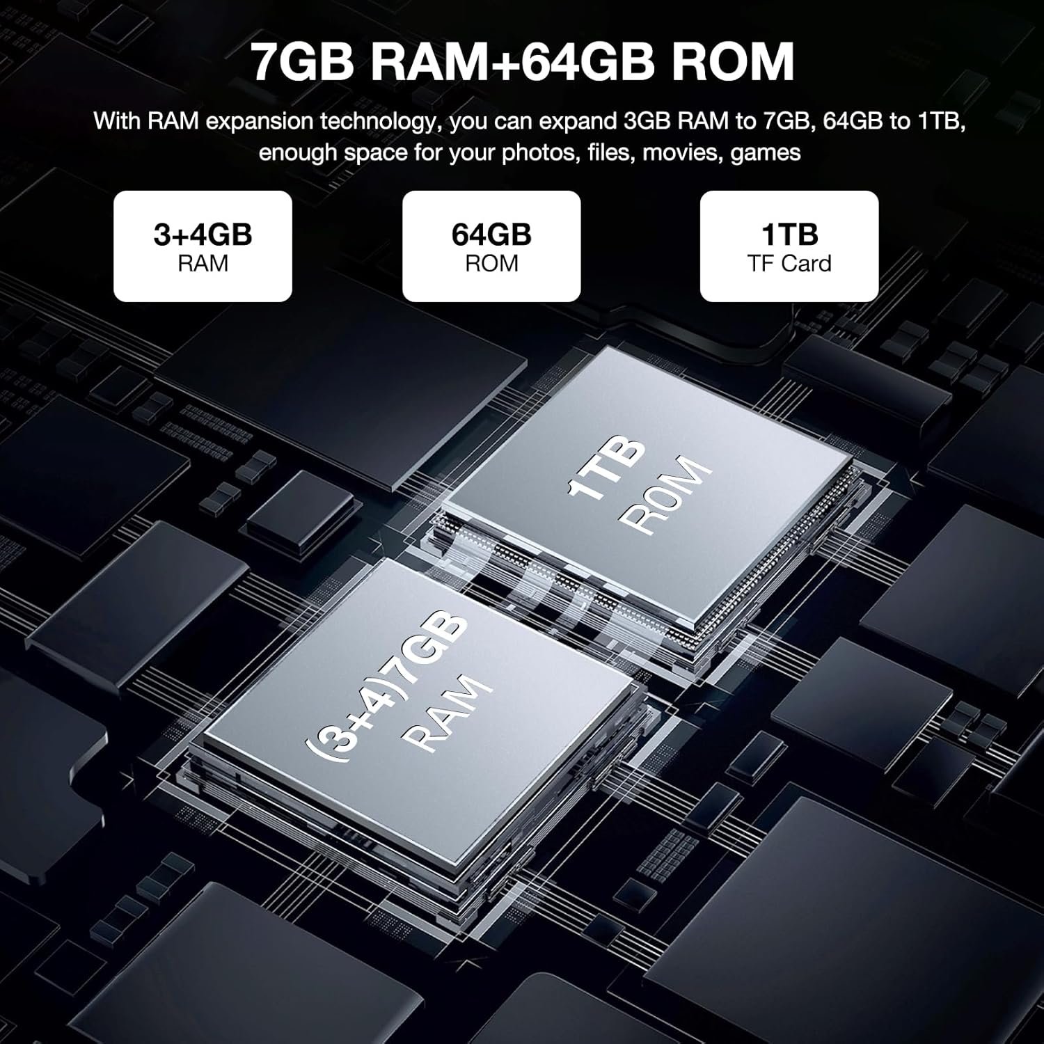 Планшет 10.1" Doogee U9 3+4/64Gb 4 ядра Android 14 5060 mAh Чорний, фото №3
