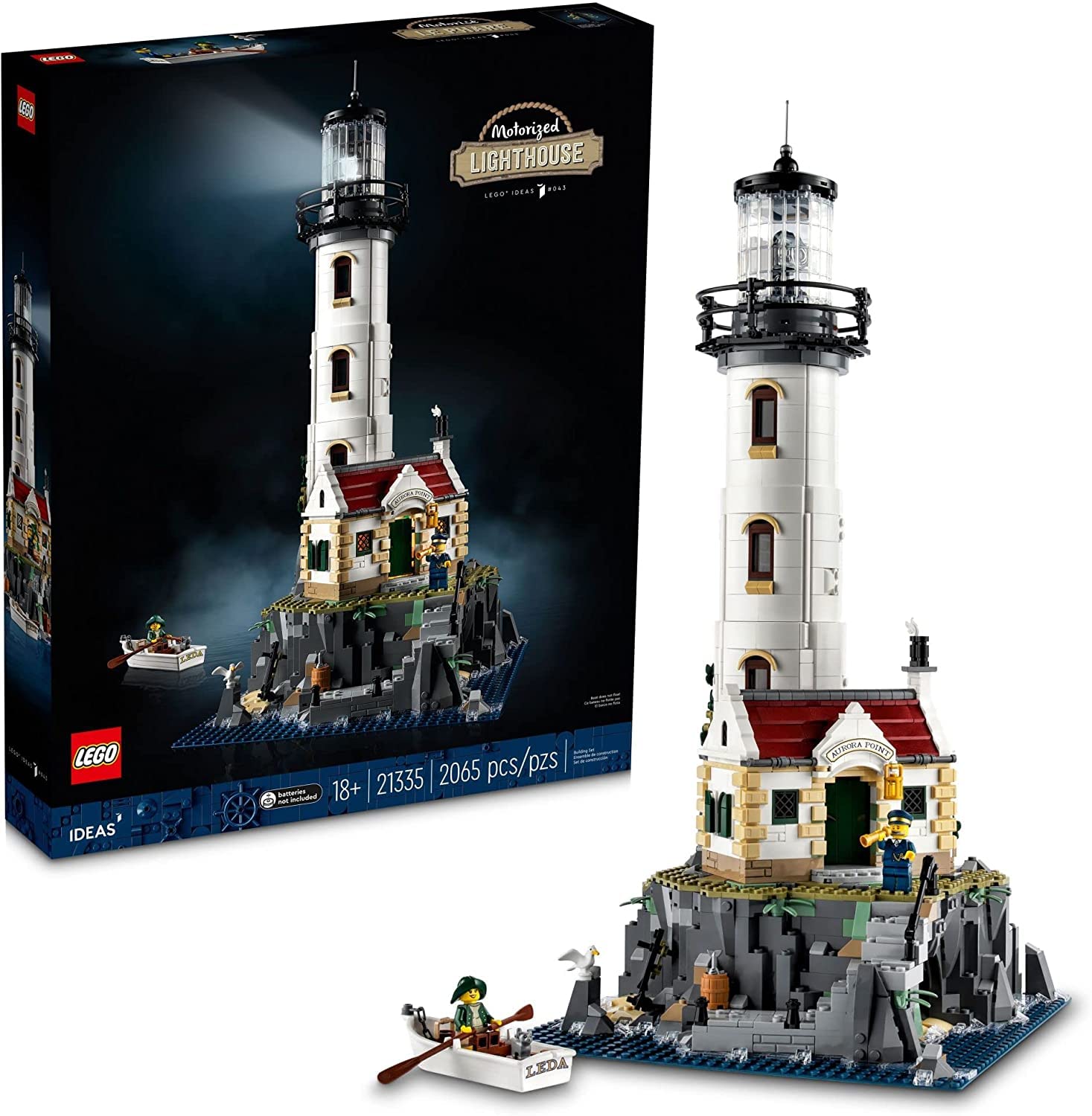 Набір LEGO Ideas Motorized Lighthouse 21335, фото №2