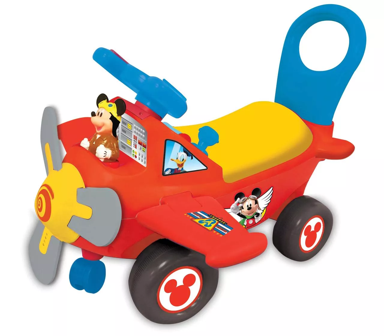 Чудомобиль Микки Маус три в одном Kiddieland 053587, фото №2 Чудомобиль Микки Маус три в одном Kiddieland 053587, фото №2