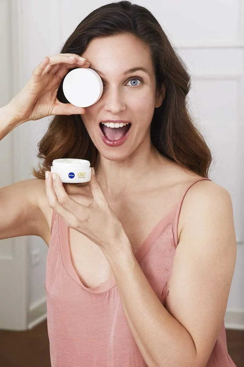 Денний крем Nivea Q10 Power Anti-Wrinkle + Firming Protective SPF 30 50 мл, фото №4 Денний крем Nivea Q10 Power Anti-Wrinkle + Firming Protective SPF 30 50 мл, фото №4