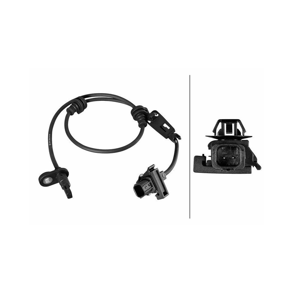 Датчик частоты вращения колеса HELLA 6PU 358 219-041 для HONDA, передний мост, фото №1