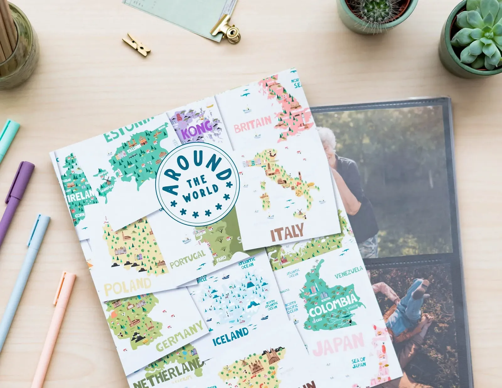 Фотоальбом Grupo Erik Around The World 13 x 20 см, фото №6 Фотоальбом Grupo Erik Around The World 13 x 20 см, фото №6