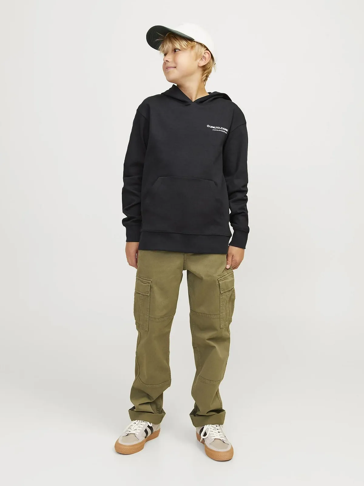 Толстовка з капюшоном JACK & JONES Jungen Jcoaero Print Sweat Hood Sn Jnr, фото №5