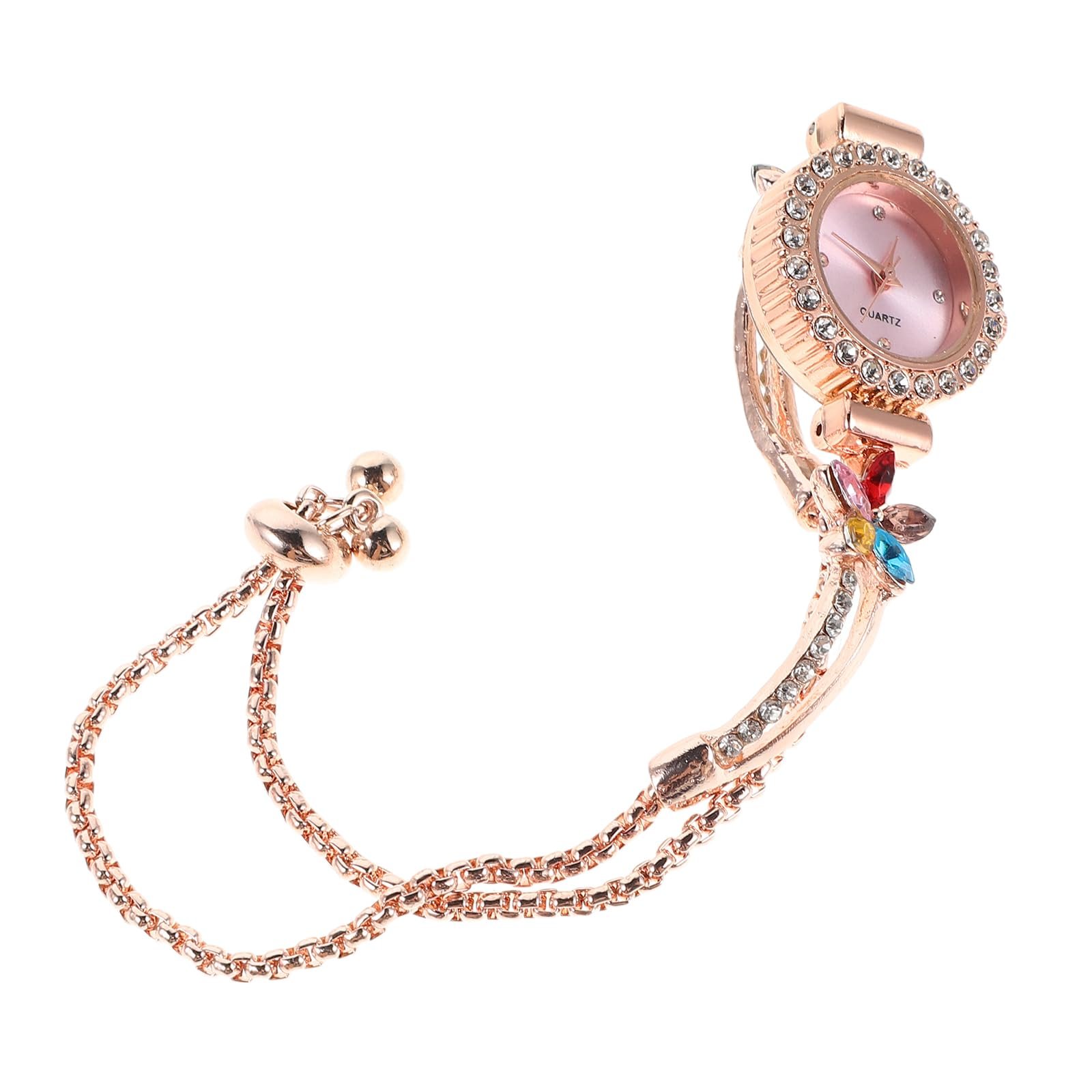 Женские наручные часы WRITWAA Модные с простым цветочным узором Кварц Легкие Роскошные, фото №1