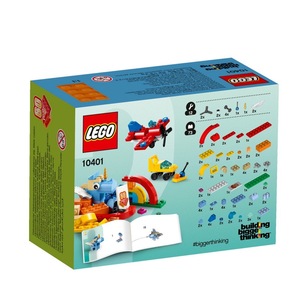 Детский конструктор LEGO Радужные развлечения 10401, фото №2