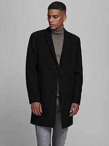 Пальто JJEMOULDER WOOL COAT SN 12171374-Black Jack&Jones Чорний XXL - Фото 1