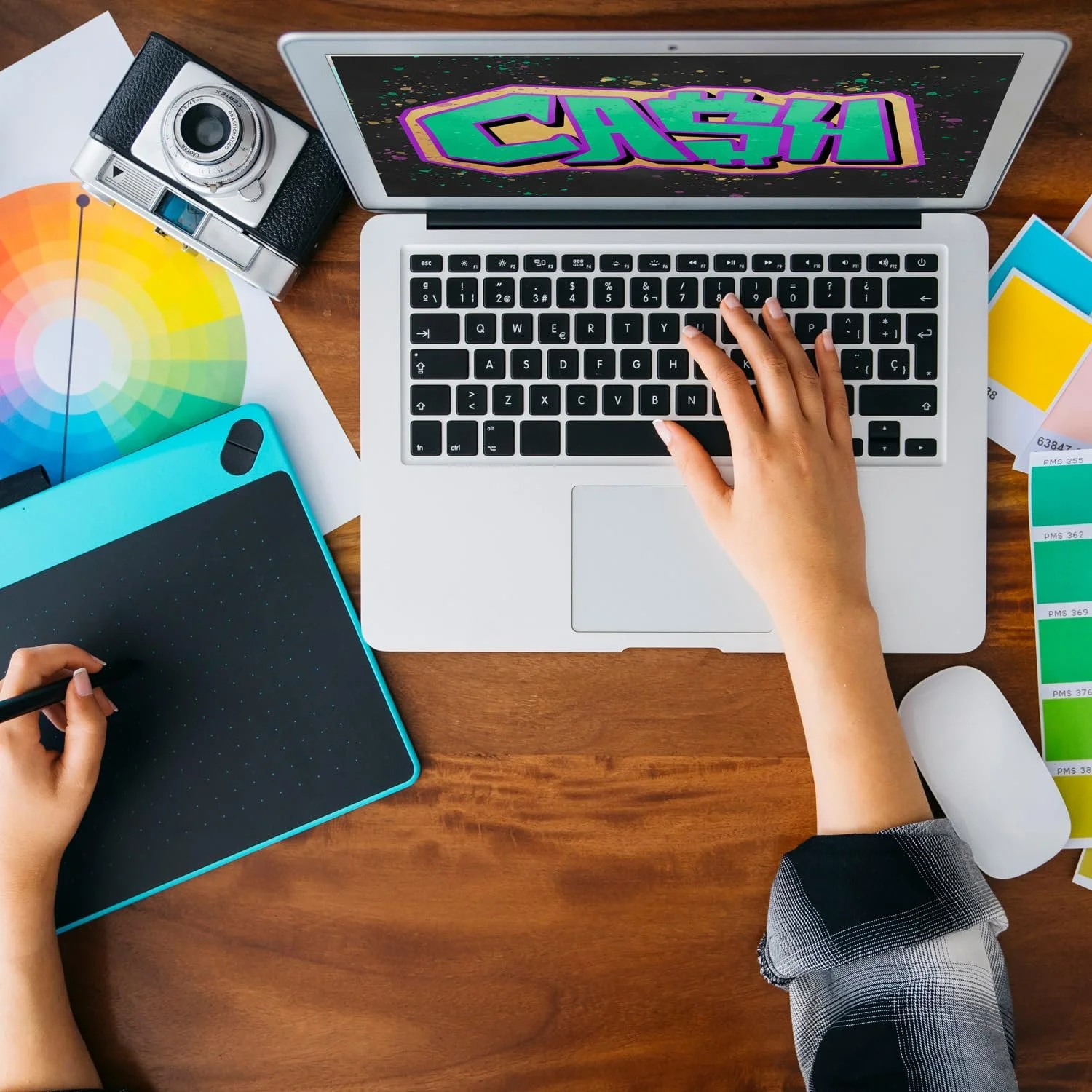 Скарбничка Cash Graffiti дерев'яна з мотивом графіті, фото №8