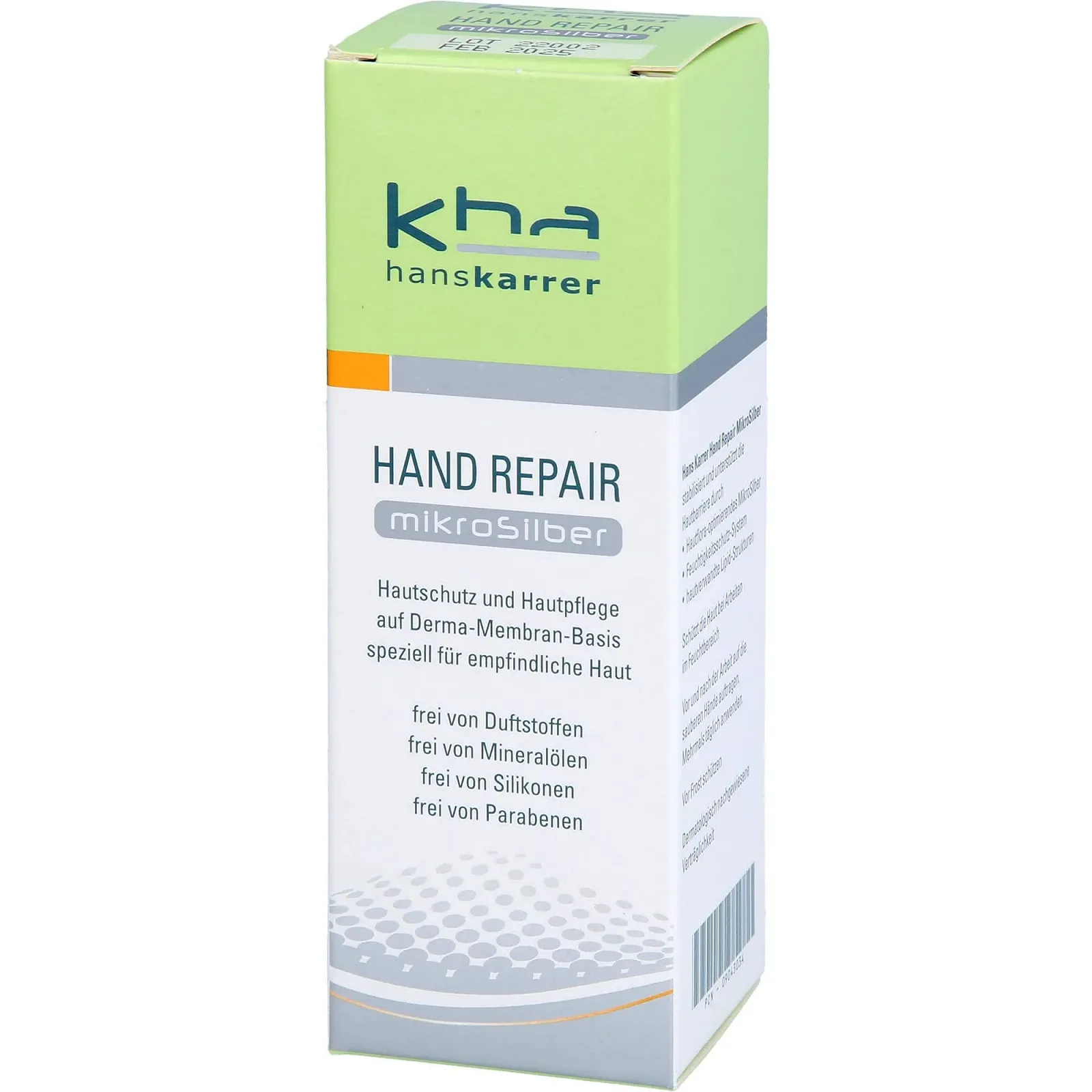 Крем Hans Karrer Hand Repair Mikrosilber, 50 мл, фото №4