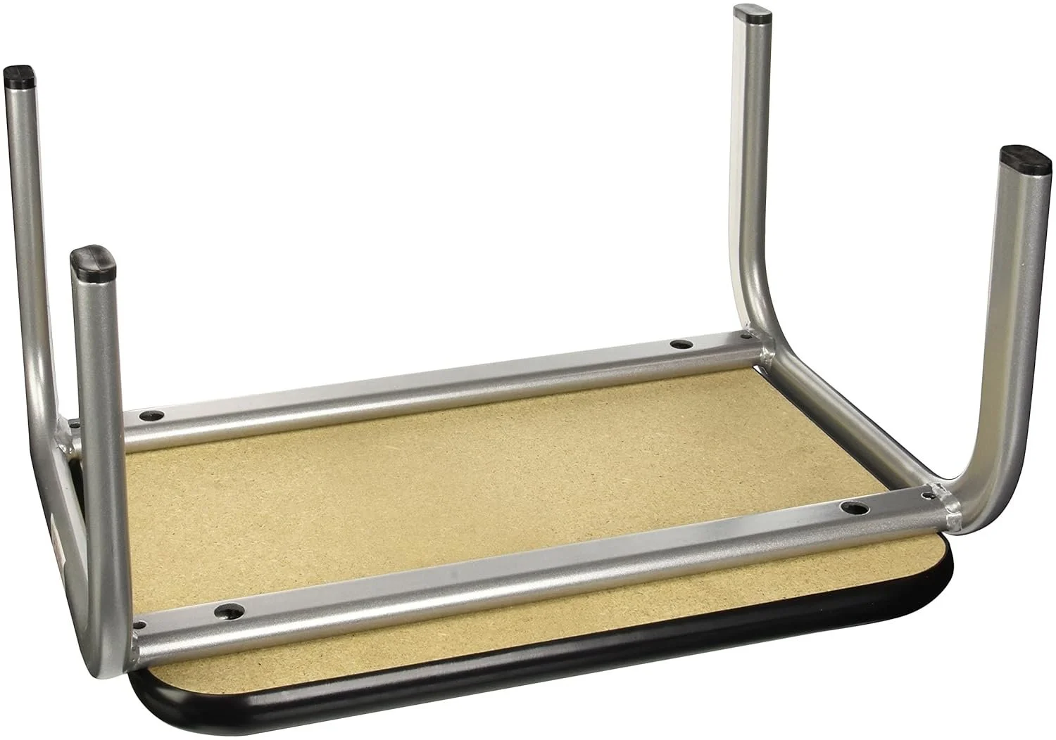 Табурет для ног GIMA 27978 / металлическая рама / нескользящая платформа / высота 22 см / Черный, фото №2