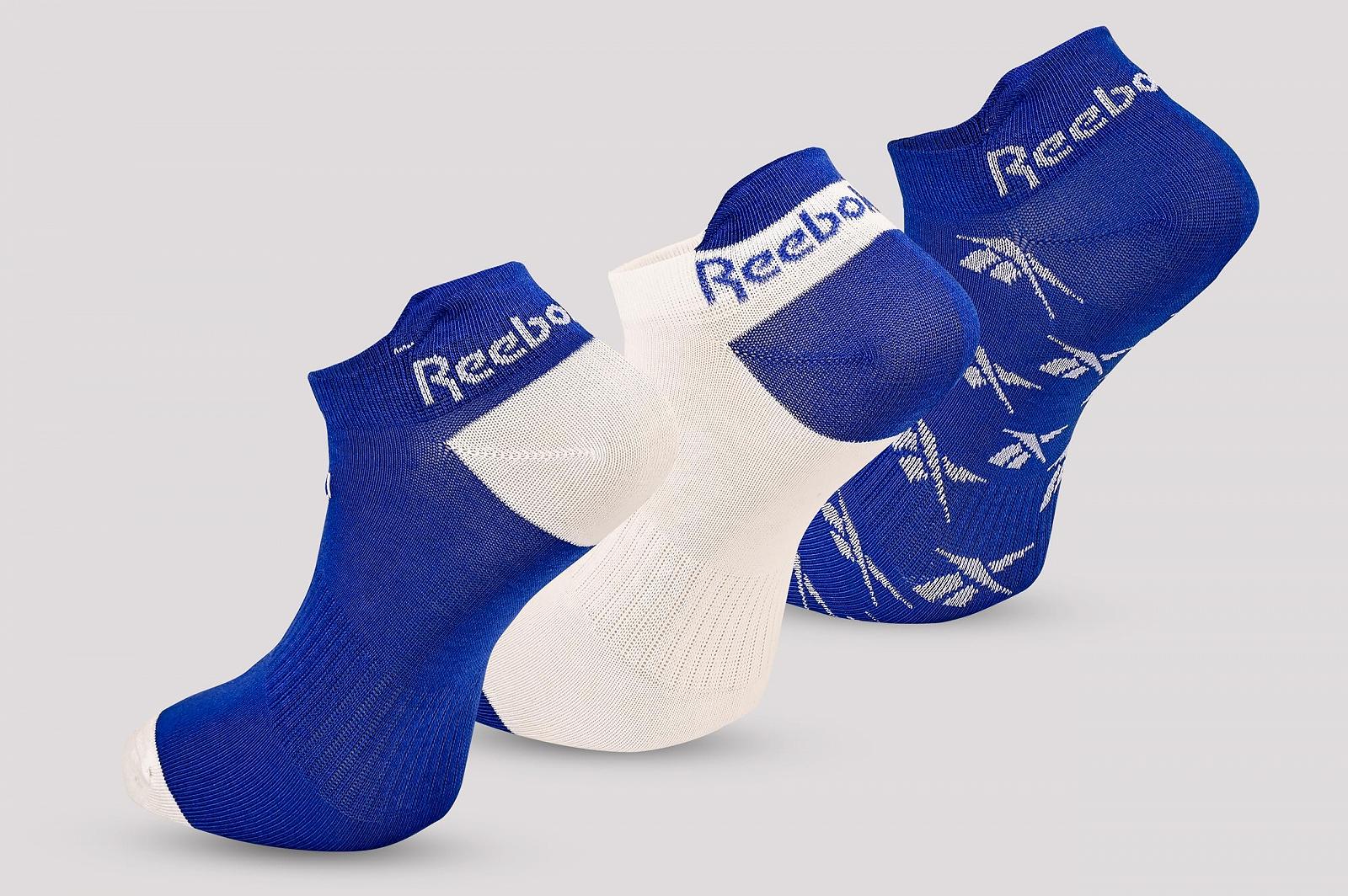 Носки Unisex Reebok R0370-12 Голубые 43-45 (3 пары), фото №4