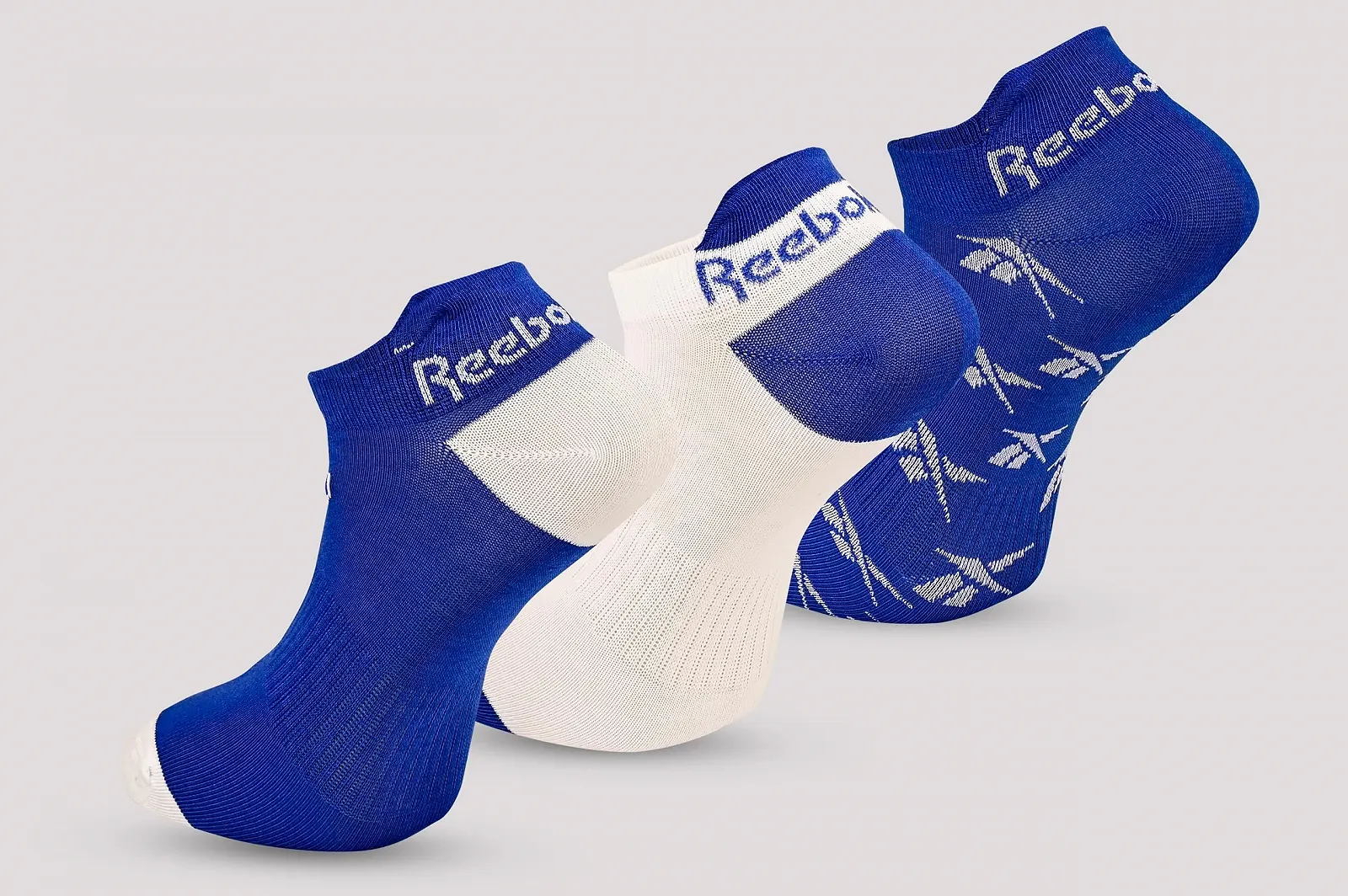 Носки Unisex Reebok R0370-12 Голубые 43-45 (3 пары), фото №4