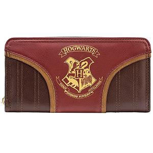 Кошелек Hogwarts H.P. Wizard School Crest Team Quidditch красный, стандартный размер, повседневный synthetic.ua - Фото 1