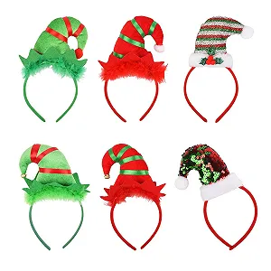 Набор рождественских обручей MEISH, 6 штук - Фото 1