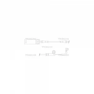 Датчик зносу гальмівних колодок TRISCAN 8115 11026 для BMW, передня вісь - Фото 1