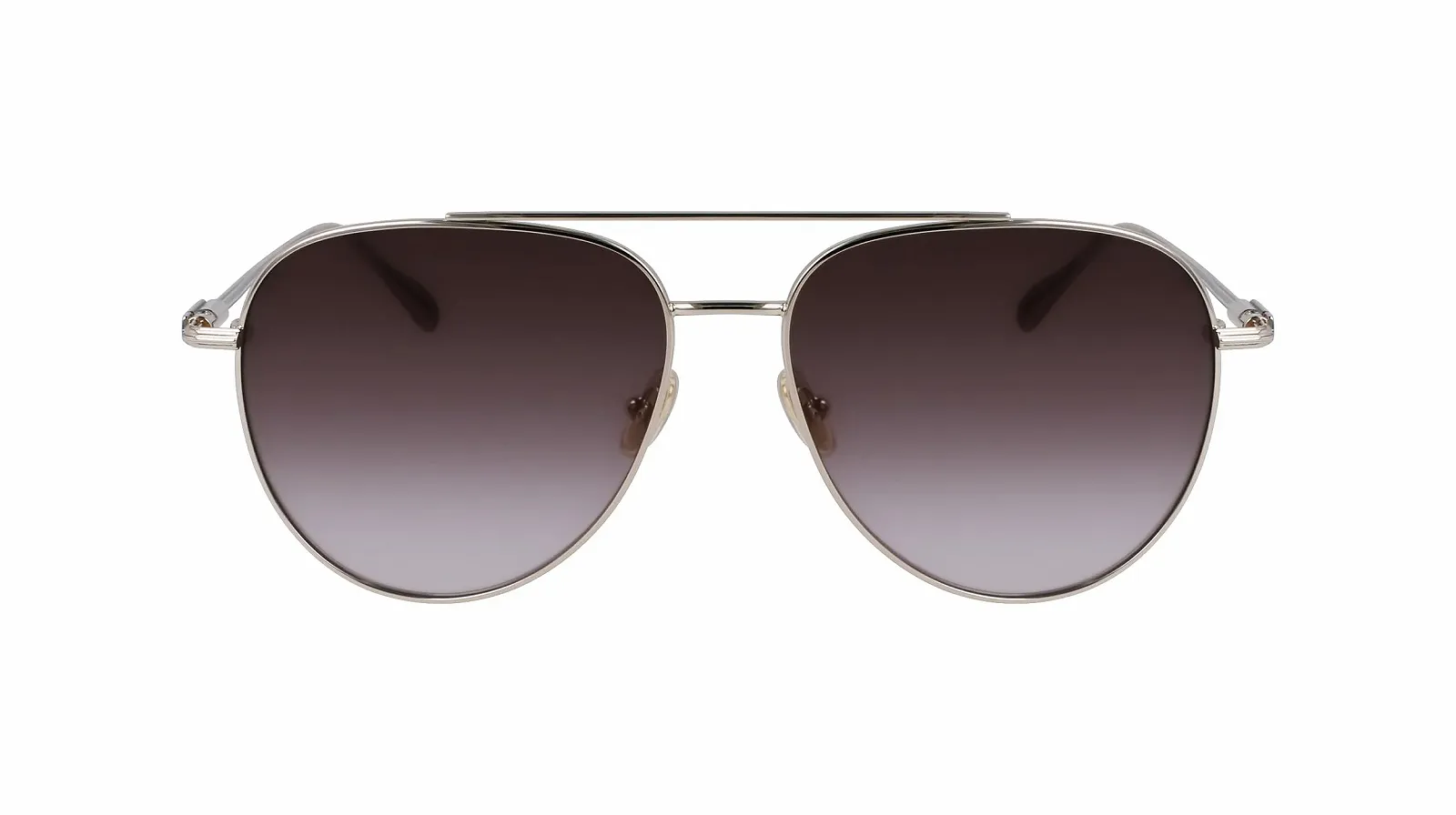 Унісекс сонцезахисні окуляри Salvatore Ferragamo 703 Золотий/Коричневий градієнт, фото №2