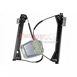 Склопідйомник METZGER 2160688 для VW VAG, передній правий synthetic.ua - Фото 1