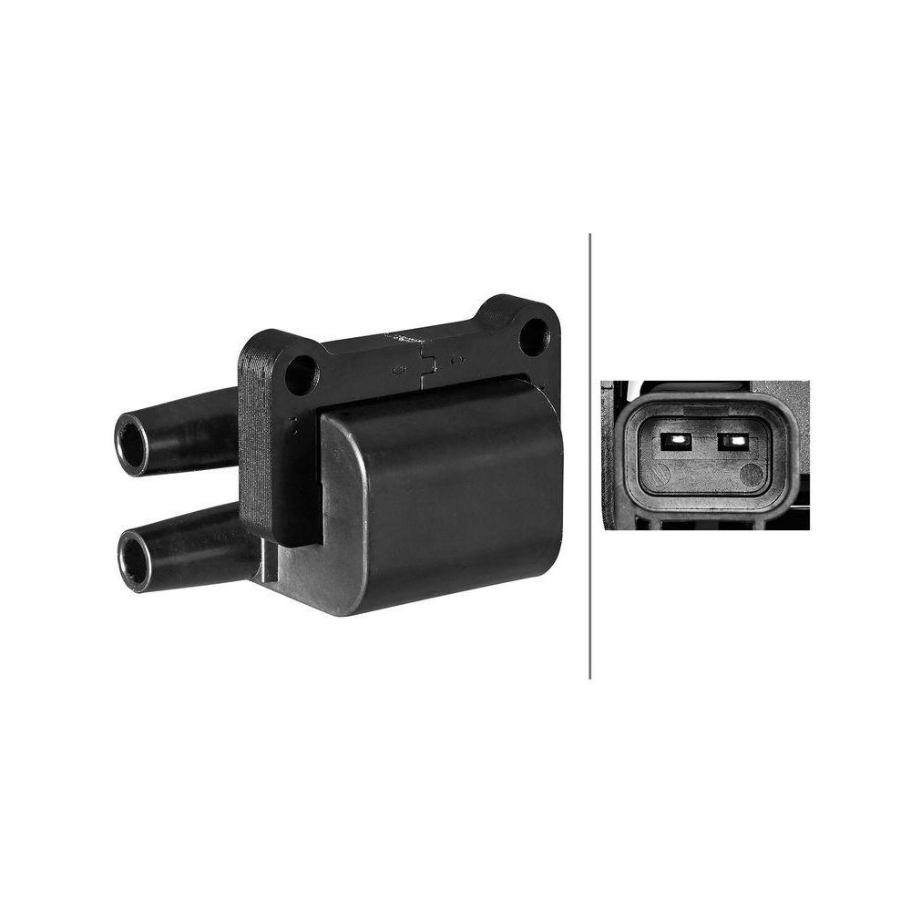 Катушка зажигания HELLA 5DA 358 102-071 для MITSUBISHI, правая, фото №1 Катушка зажигания HELLA 5DA 358 102-071 для MITSUBISHI, правая, фото №1