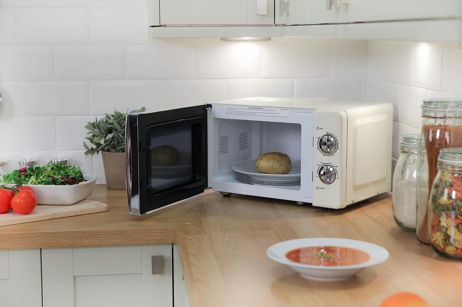 Микроволновая печь Russell Hobbs RHMM701C 17 л 700 Вт кремовая, фото №8