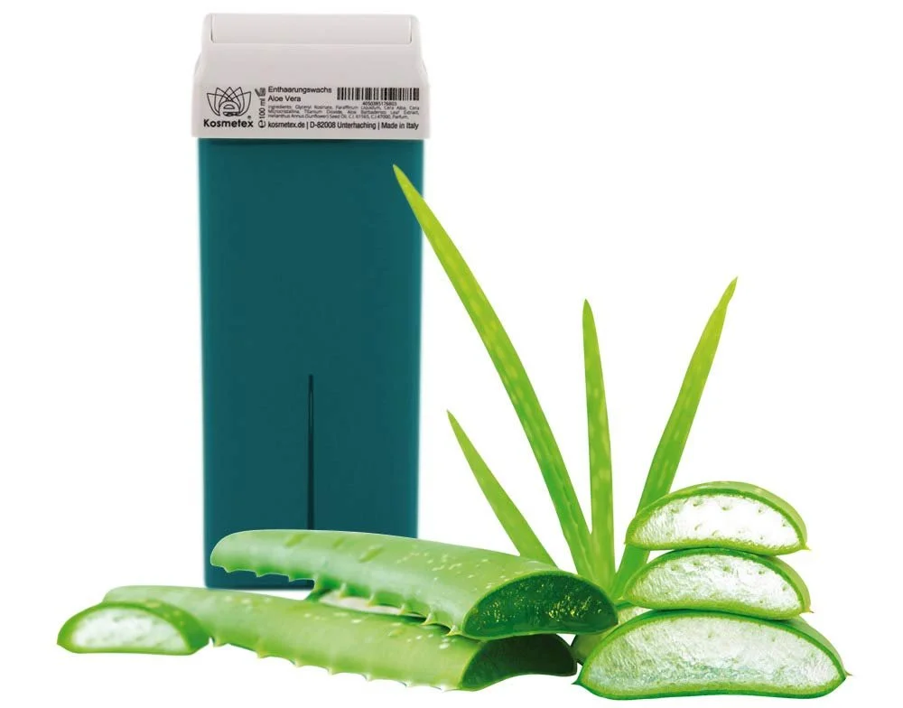 Картридж с теплым воском Kosmetex Aloe Vera 1 шт., фото №3 Картридж с теплым воском Kosmetex Aloe Vera 1 шт., фото №3