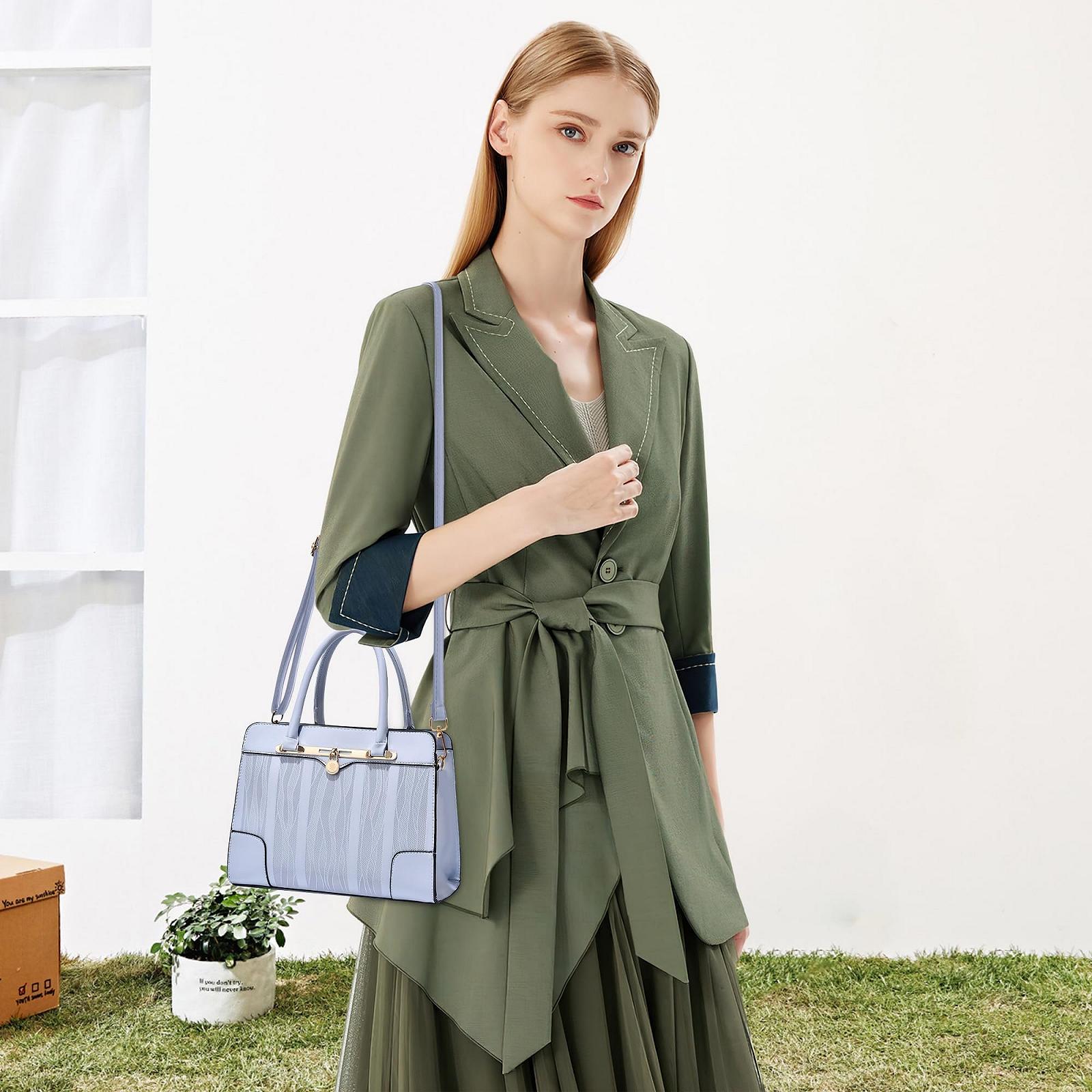 Сумка DORRISO, женская, с ручкой, из искусственной кожи, синяя, классическая, фото №2