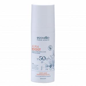 Солнцезащитный крем для лица eco elio Aura Boost SPF 50 50 мл synthetic.ua - Фото 1
