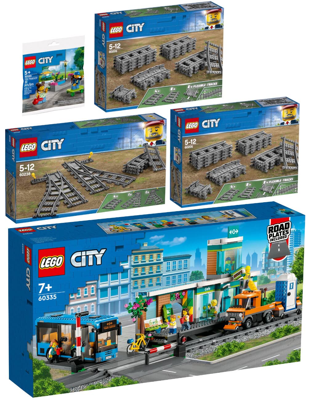 Конструктор Lego City Набір з 5 штук, фото №1