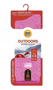 Носки из мериносовой шерсти Heat Holders зимние теплые женские synthetic.ua - Фото 1