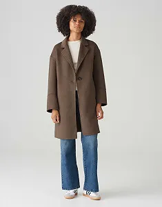 Пальто OPUS Hatilde короткое synthetic.ua - Фото 1