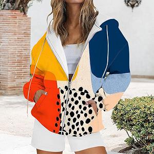 Худі Unilarinna Oversize Жіноча Толстовка На Блискавці synthetic.ua - Фото 1