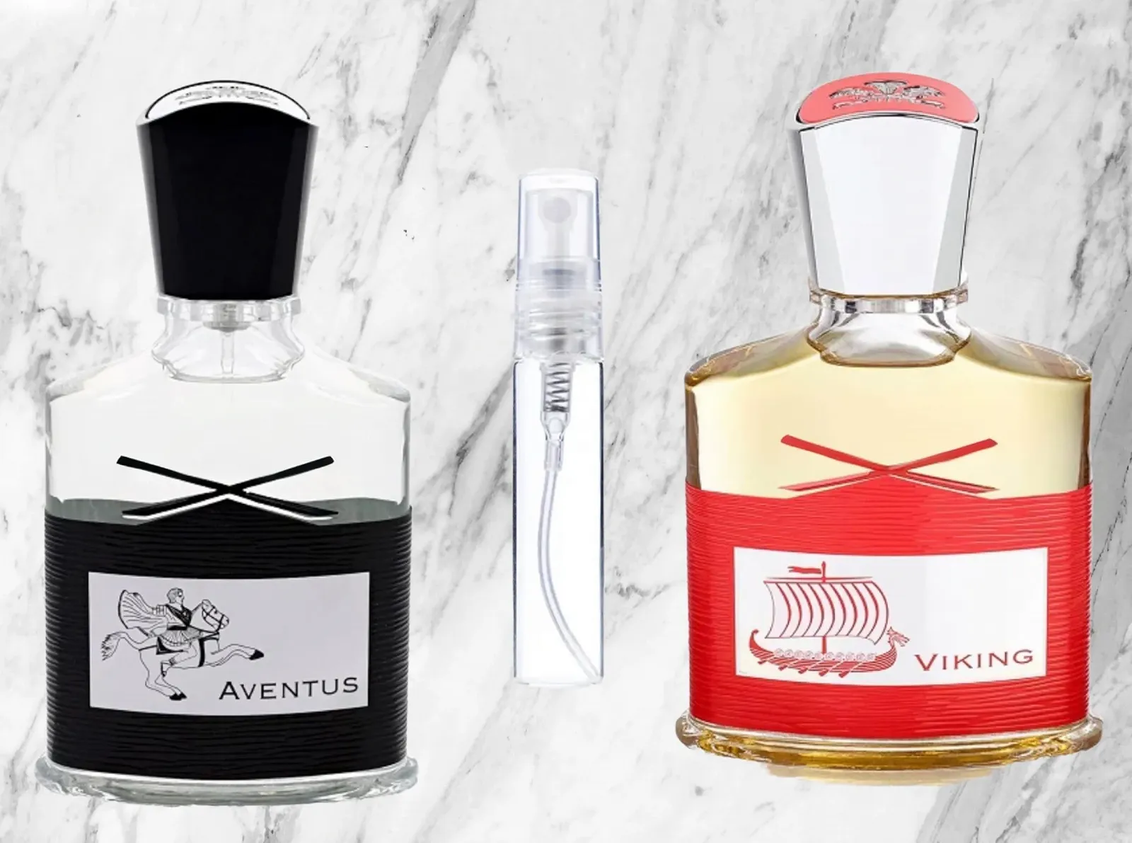 Набор духов Creed Aventus/Viking 10 мл каждый, фото №1 Набор духов Creed Aventus/Viking 10 мл каждый, фото №1
