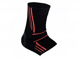 Эластический голеностоп Power System Ankle Support Evo PS-6022 L Black/Orange - Фото 1