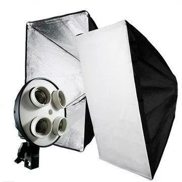 Постоянный студийный свет 50/70 на 4 лампы + стойка | SoftBox СофтБокс, фото №1