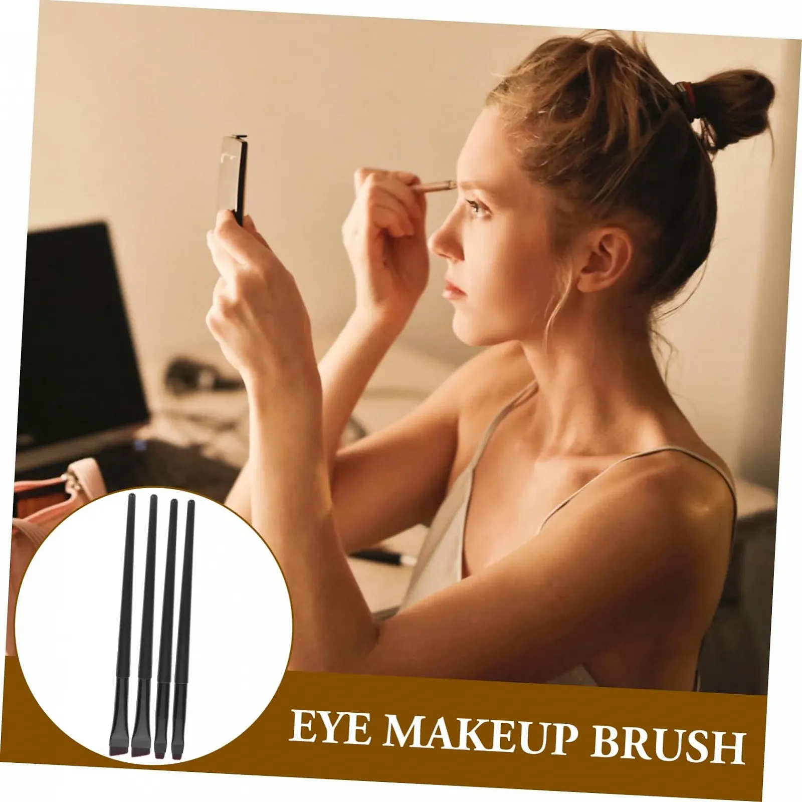 Кисти для подводки SOESFOUFU 16St, фото №6