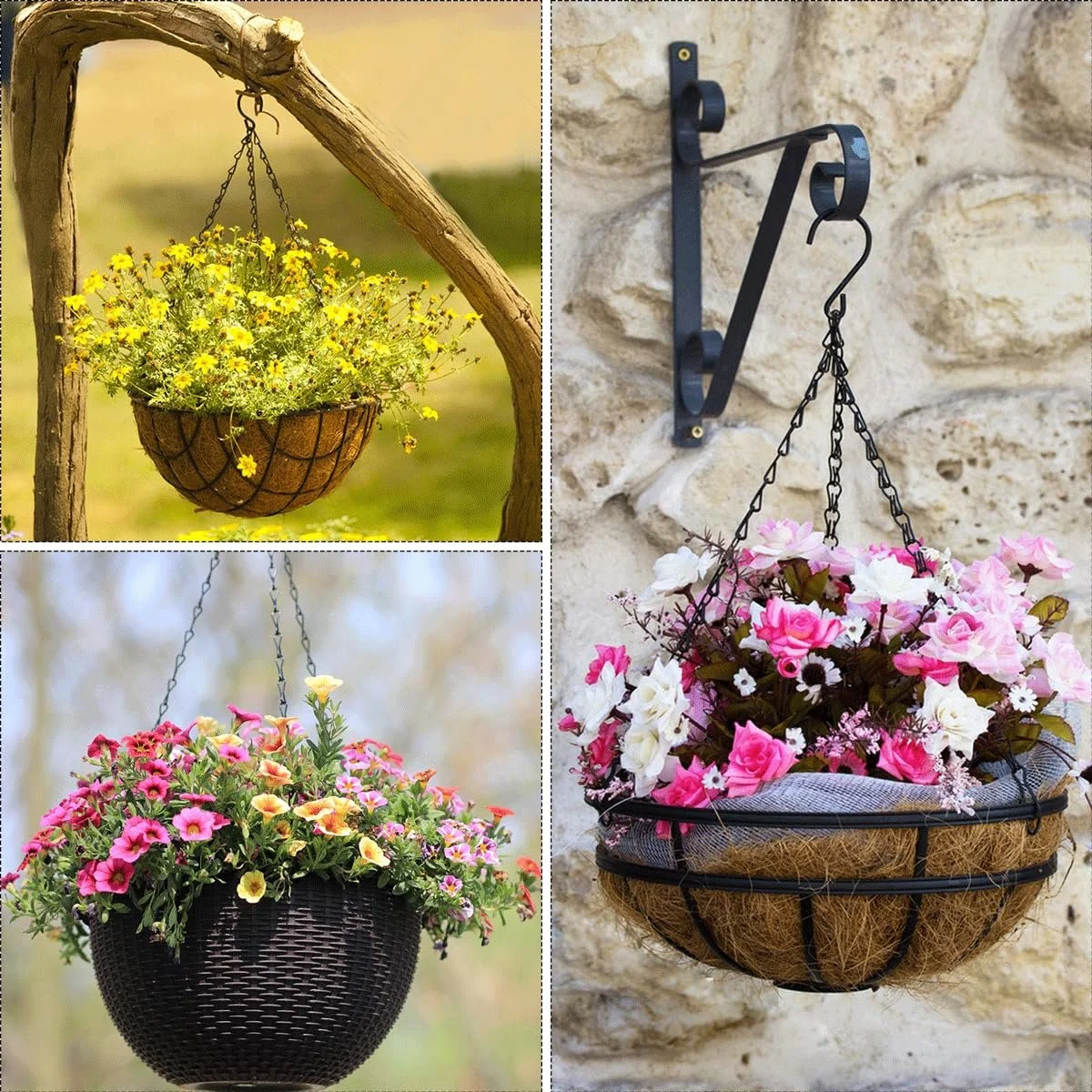 Ланцюги для підвісних кошиків Набір із 2 шт. Метал 40 см, фото №5